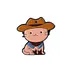 Vaquero Gatito Feliz