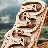 3D Wooden Mechanical Ball Rolling Ladder Model
