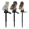 LED Resin Simulation Animal Lawn Ground Plug Lamp Weatherproof Solar Figures Energy-Saving Lighting Easy To Use for Outdoor Patio Yard Balcony Courtyard