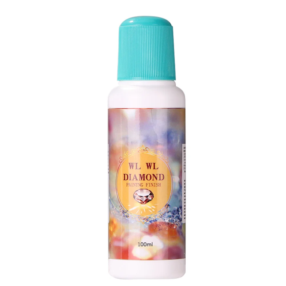 100ml DIY Diamond Painting Conserver Permanent Hold Shine Effect Sealer