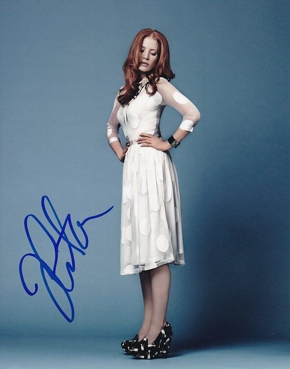 JESSICA CHASTAIN Signed Autographed Photo Poster painting