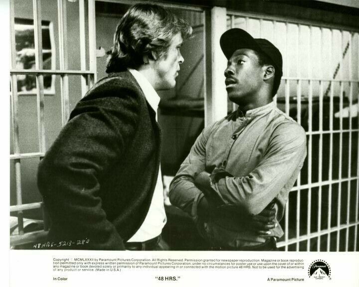 Nick Nolte Eddie Murphy 48 Hrs. Original Press 8X10 Photo Poster painting