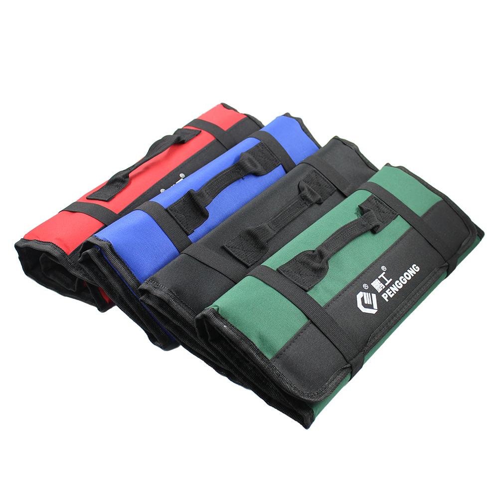 

Penggong Waterproof Oxford Carrying Handles Folding Roll Tool Bags Toolkit, Blue, 501 Original