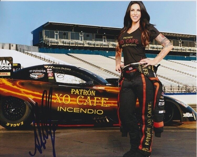 ALEXIS DEJORIA signed autographed NHRA 8x10 Photo Poster painting