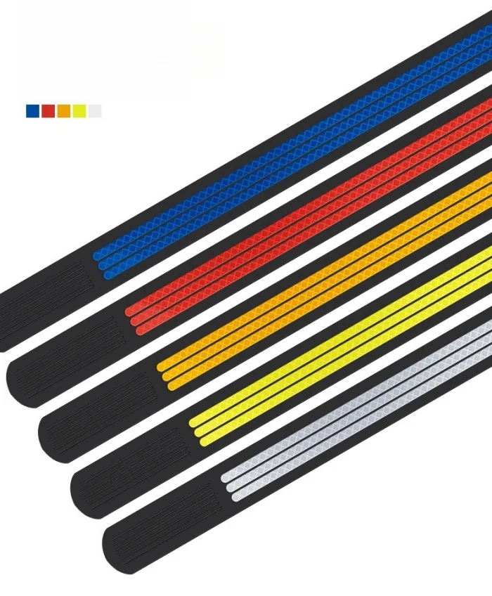 Car Anti-rear-end Reflective Strips Car Trunk Anti-collision Anti-scratch Soft Glue
