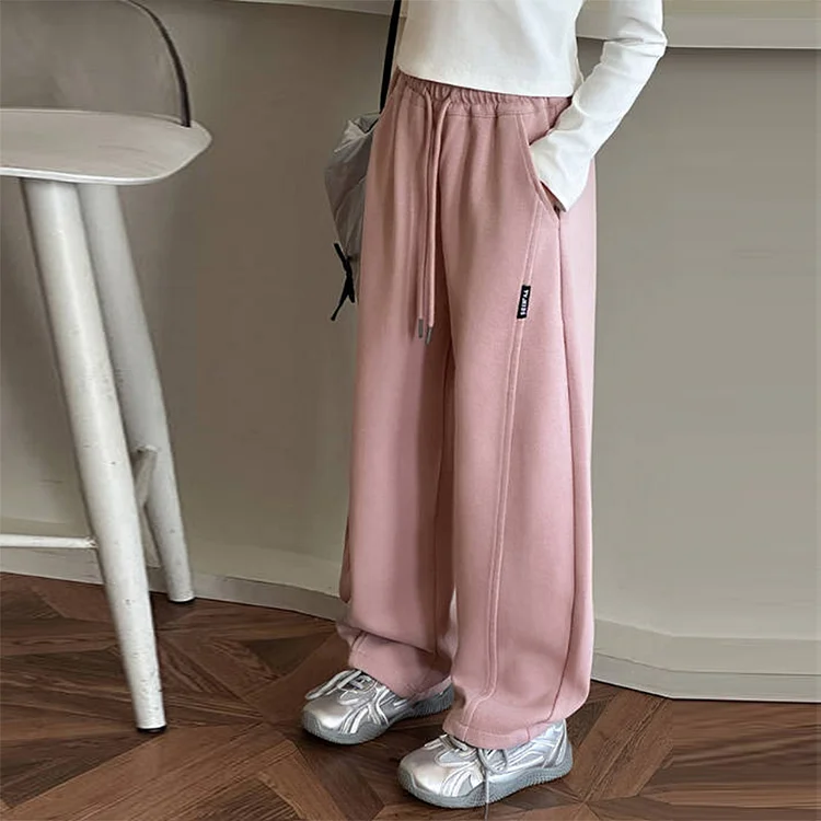 新作 ファッション ハイウエスト ゆったり 個性 キッズ 女の子 パンツ