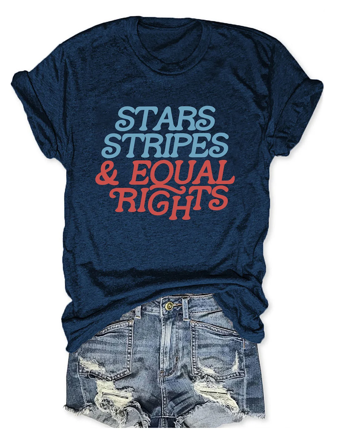 Stars And Stripes Equal Rights T-shirt