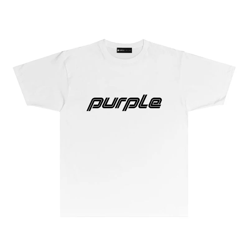 Purple 2023 new fashion T-shirt short sleeves