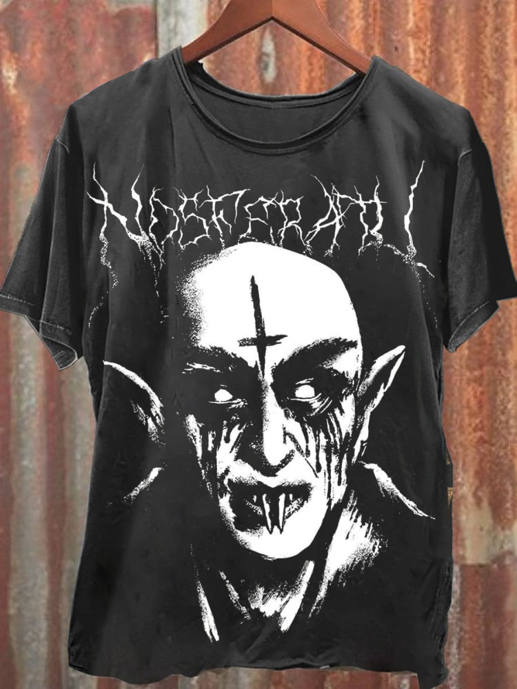 Unisex Black Metal Zombie Graphic T-Shirt / Rvogue / Rvogue