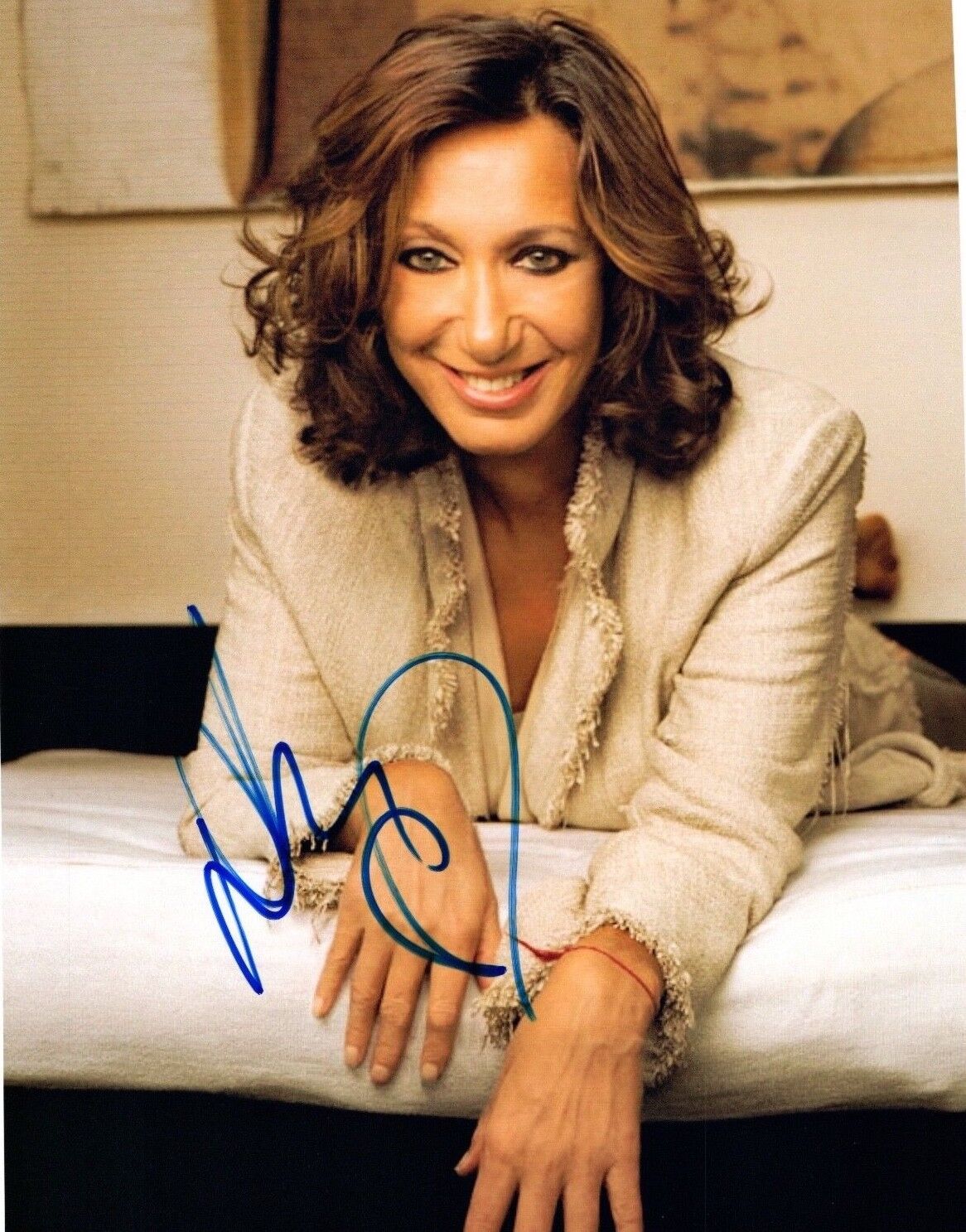 Donna Karan Signed Autographed 8x10 Photo Poster painting Fashion Designer COA VD