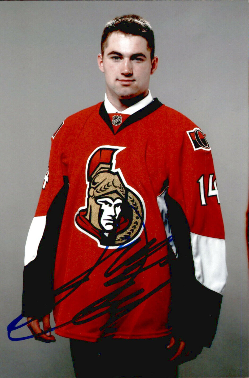 Shane Eiserman SIGNED autographed 4x6 Photo Poster painting OTTAWA SENATORS #3