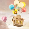Balloon Creative Dream Cartoon Flying House Ceiling Lamp lampswell
