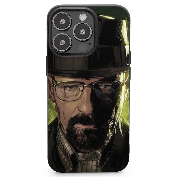 Breaking Bad Walter Mobile Phone Case Shell For IPhone 13 and iPhone14 Pro Max and IPhone 15 Plus Case - Heather Prints Shirts