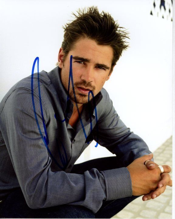 COLIN FARRELL Signed Autographed Photo Poster painting