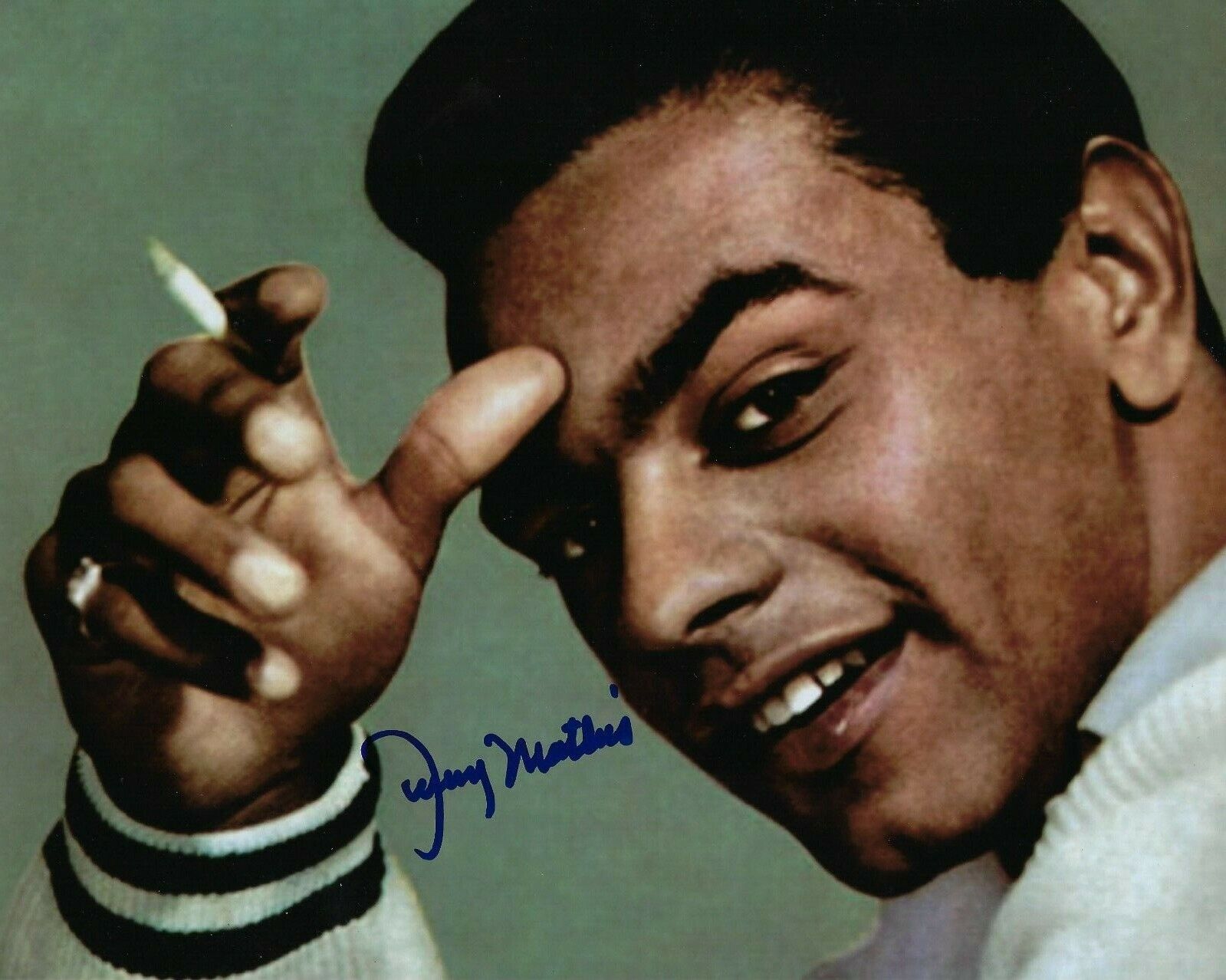 GFA Legendary Pop Star * JOHNNY MATHIS * Signed 8x10 Photo Poster painting J2 COA