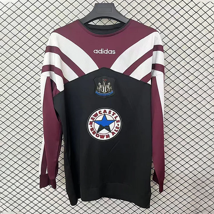 【S~4XL】Newcastle United 25/26 Retro Long-Sleeved T-shirt (Reprint of 1995/97)