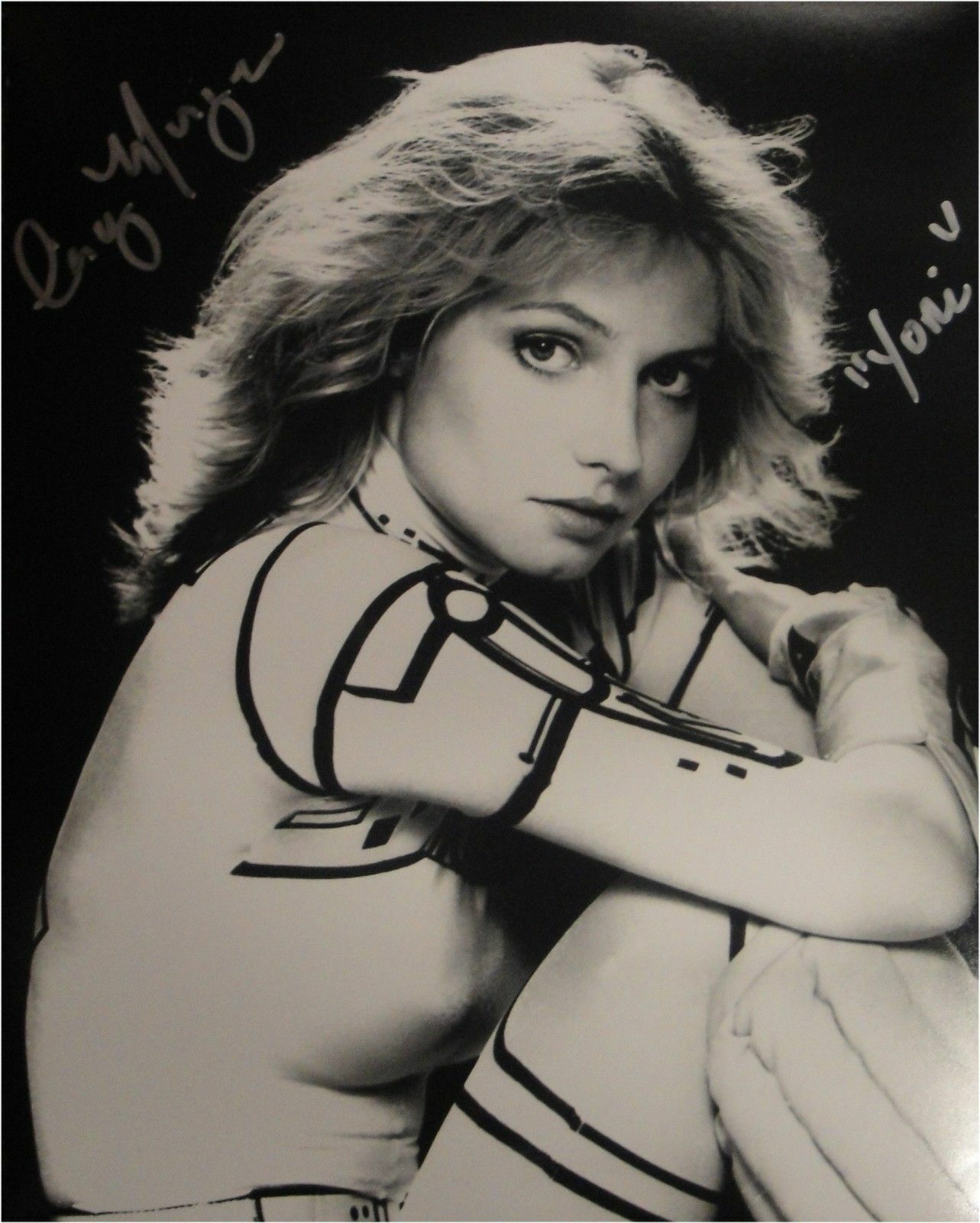 Cindy Morgan Hand Signed Autographed 11x14 Photo Poster painting Caddyshack Yori B&W