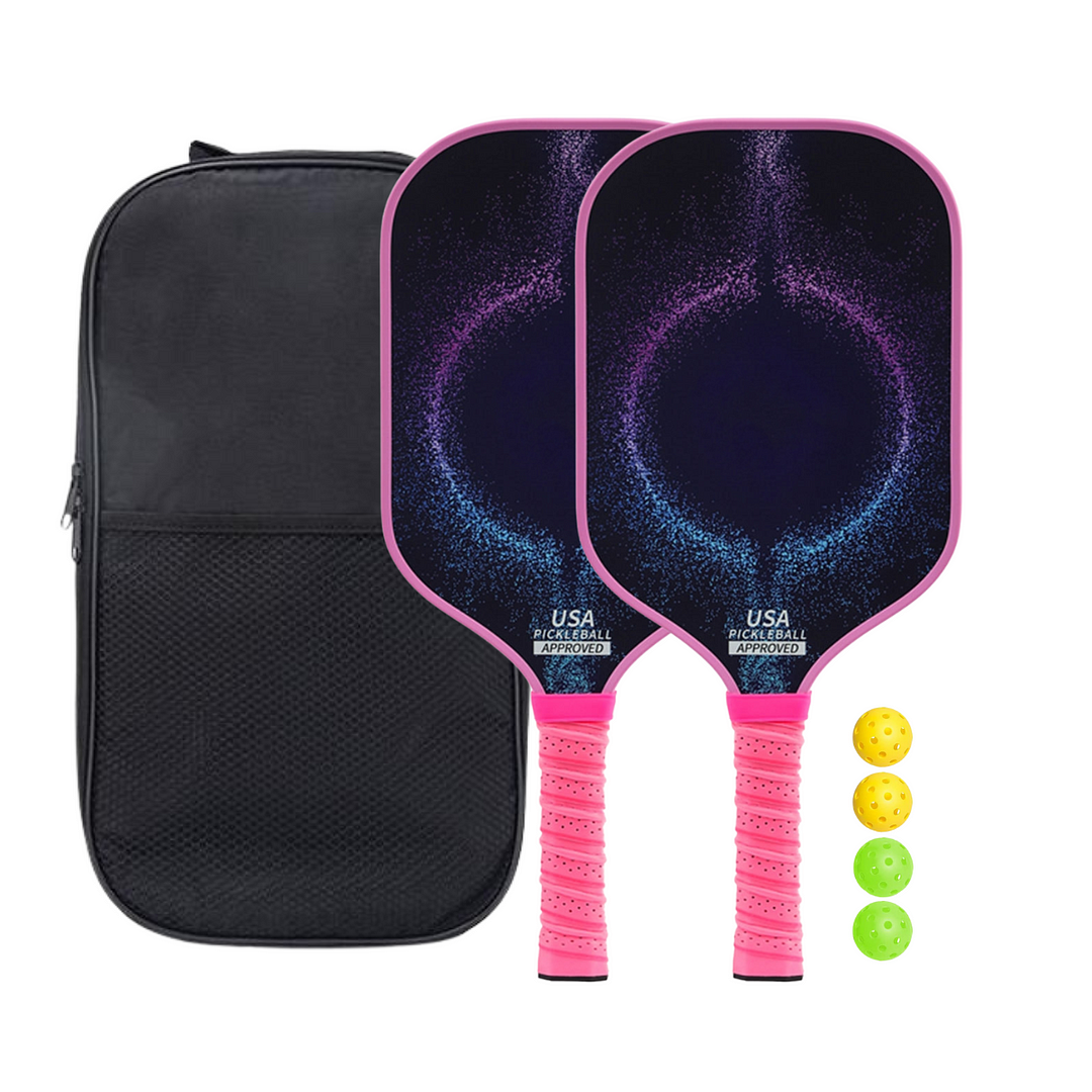 Original Paddle (16mm) T700 Sandblasted Carbon Fiber-Colorful Chaos