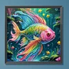 (40*40cm)Fish - Crystal Rhinestone Diamond Painting