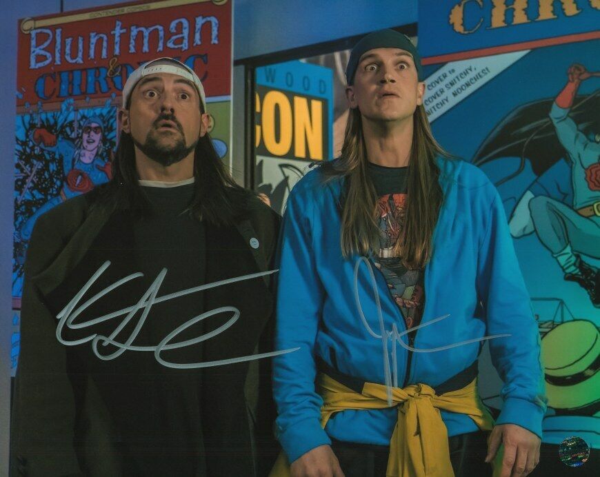 KEVIN SMITH, JASON MEWES Autographed Original 8x10 Photo Poster painting LOA TTM