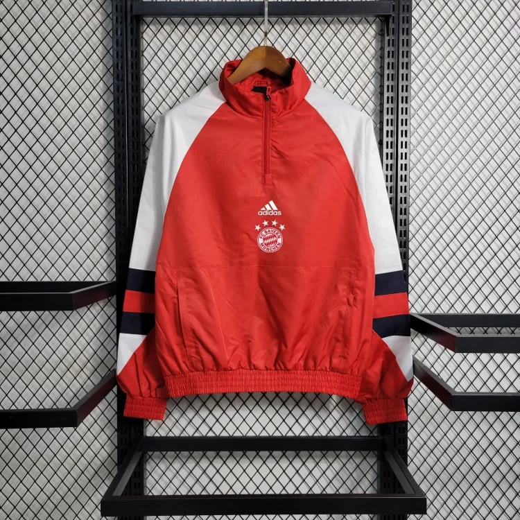 2023/24 Bayern Munich red trench coat