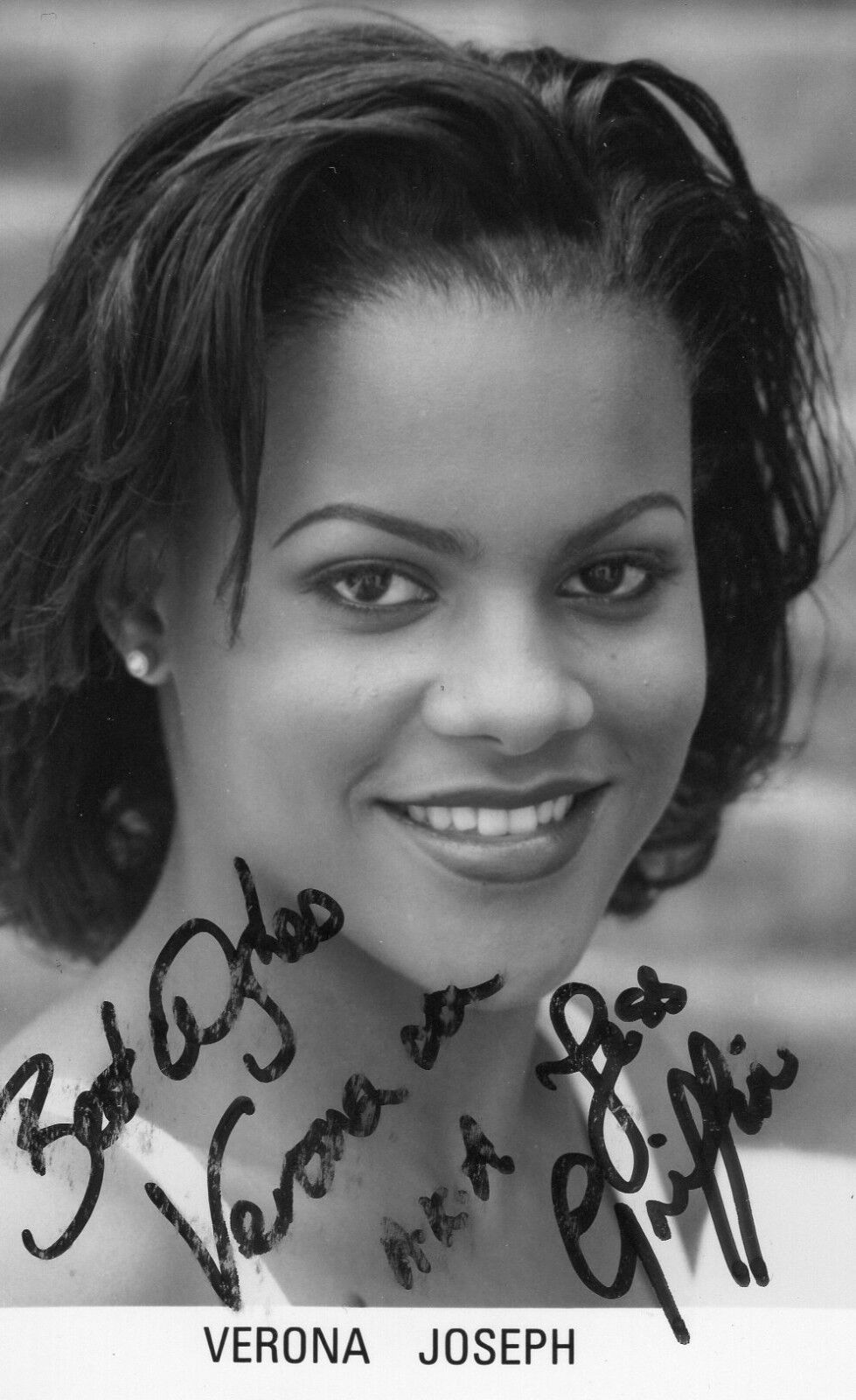 VERONA JOSEPH AUTOGRAPH HOLBY CITY, STRICTLY COME DANCING