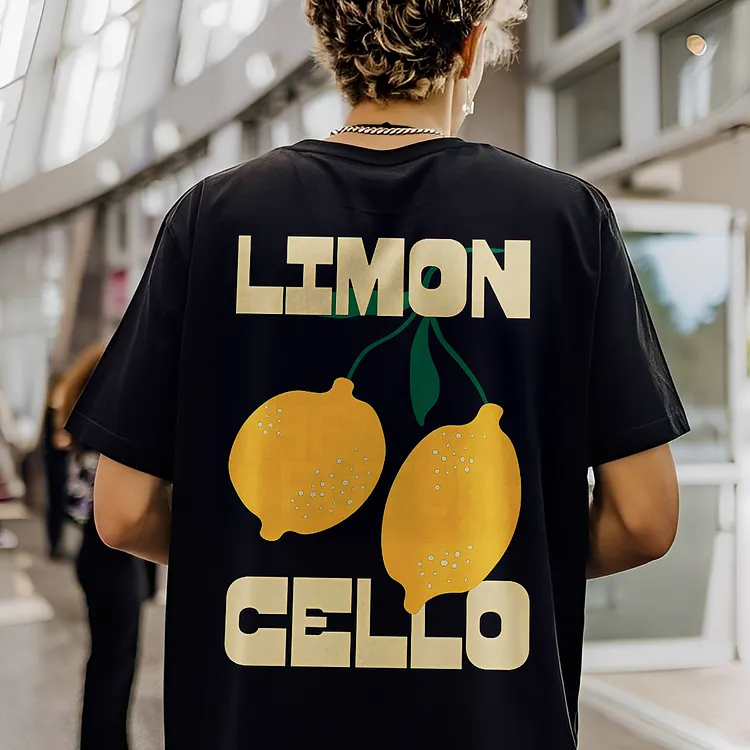 Limon Cello Printed Men's T-shirt