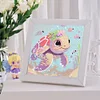 Diamond Painting -DIY Round Drill Sea Turtles with Framed