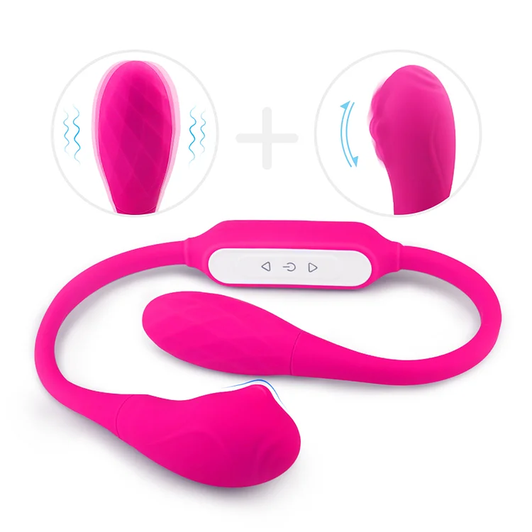 Double Shock Waterproof Love Egg Vibrator For Sale Women