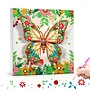 (25x25cm)DIY Pre-Framed 3D Flapping Butterfly Diamond Painting Art Craft Kit Living Room Decor