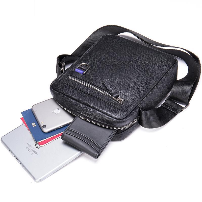 Casual Fashion Business Crossbody Bags Vintage Messenger Bags