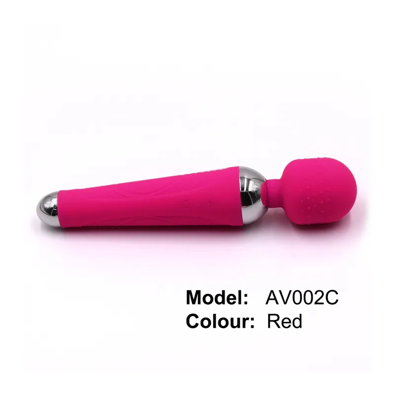 Wireless AV Vibrator Magic Wand for Women USB Rechargeable Massager