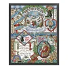 Four Seasons Winter-14CT Stamped Cross Stitch 40*51cm/15.75*20.08in