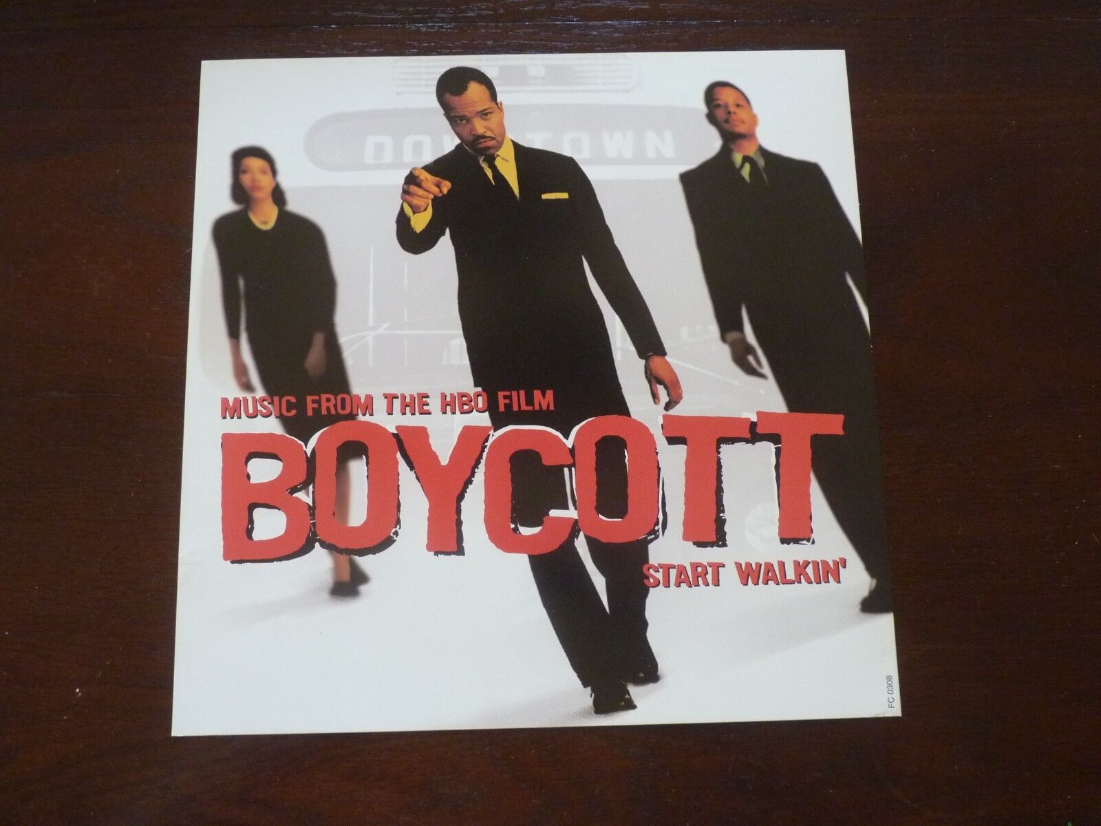 Boycott Start Walkin' HBO Promo LP Record Photo Poster painting Flat 12x12 Poster