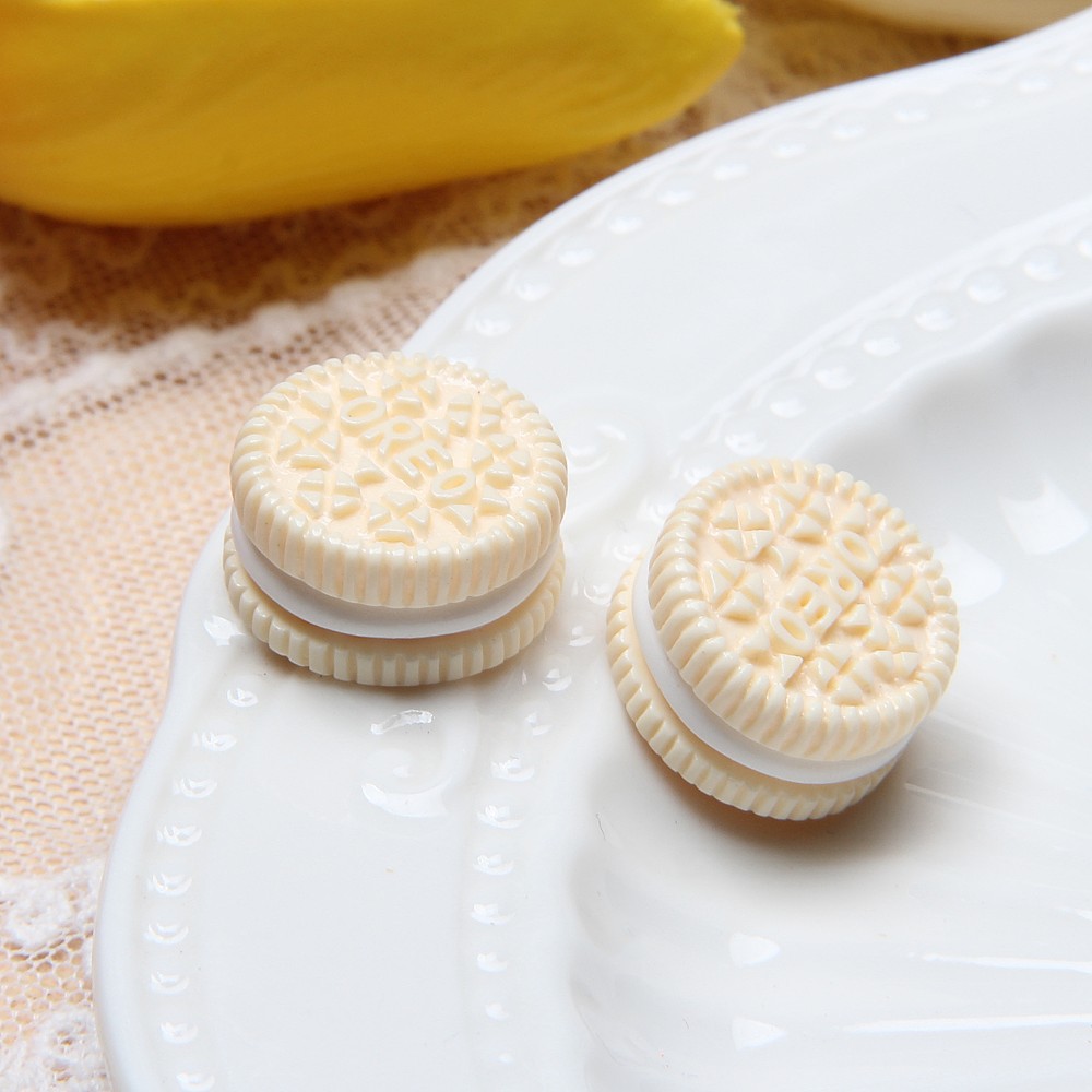 Mini Macaron Cookie Resin Charms