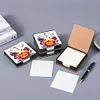 5D DIY Pu Diamant Kunst Notiz Box mit 160 Blatt Papier Memo Pad Halter (Sch&auml;del)