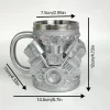 Engine-themed coffee mug