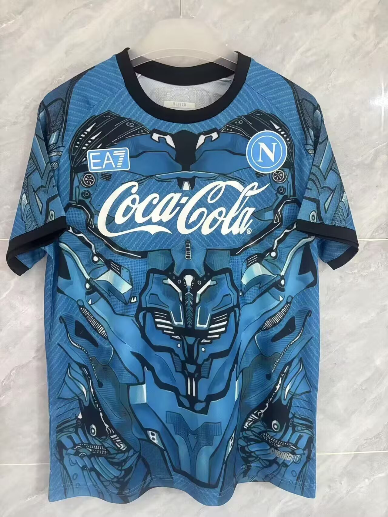 2025/2026 Napoli Training  blue Soccer Jersey
