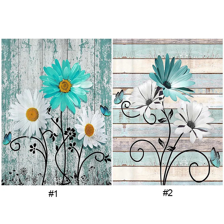 Rustic Flower Diamond Painting Kits for Adults - Farmhouse 5D