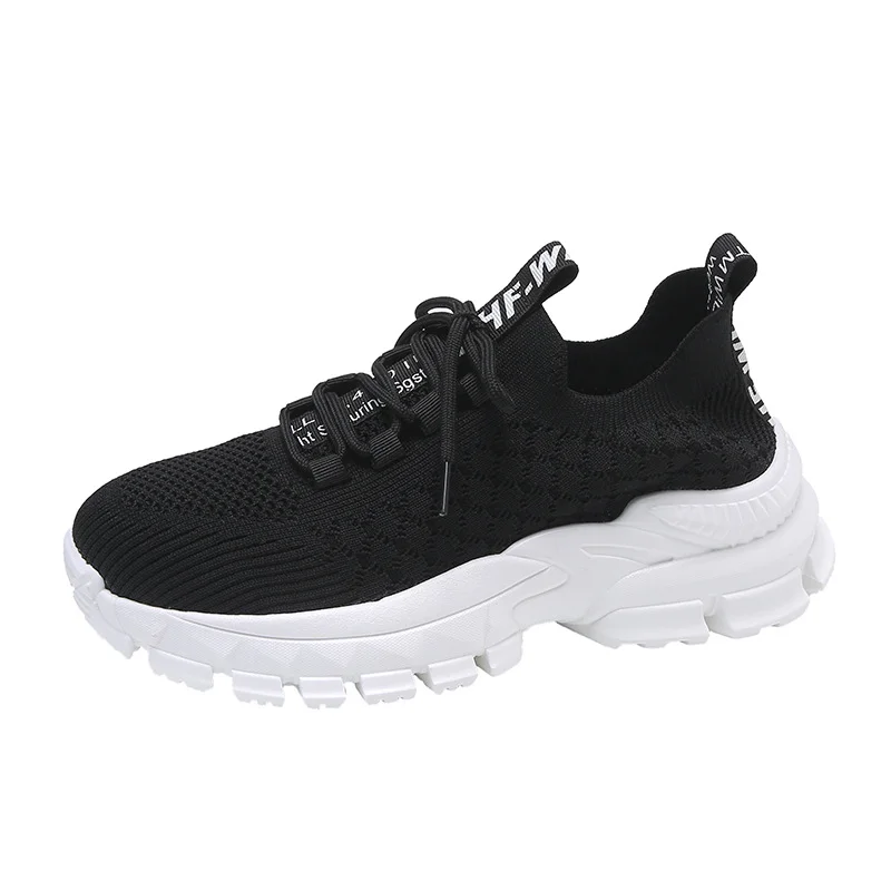 Churchf Churchf Breathable Coconut Shoes Women's Spring 2024 New Fashion Sports Casual Shoes Platform Platform Running Women's Shoes