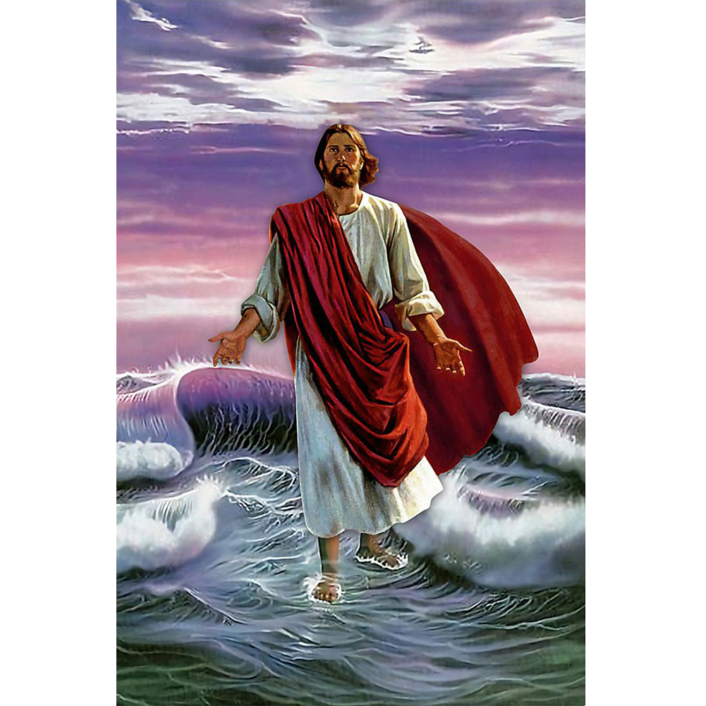 

Coming Jesus - Round Drill Diamond Painting - 35*50CM, 501 Original
