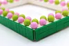Candy DIY Building Block Photo Frame Kit,Creative Handmade Assembled Photo Frame Handmade Craft Gift Home Tabletop Display Decor