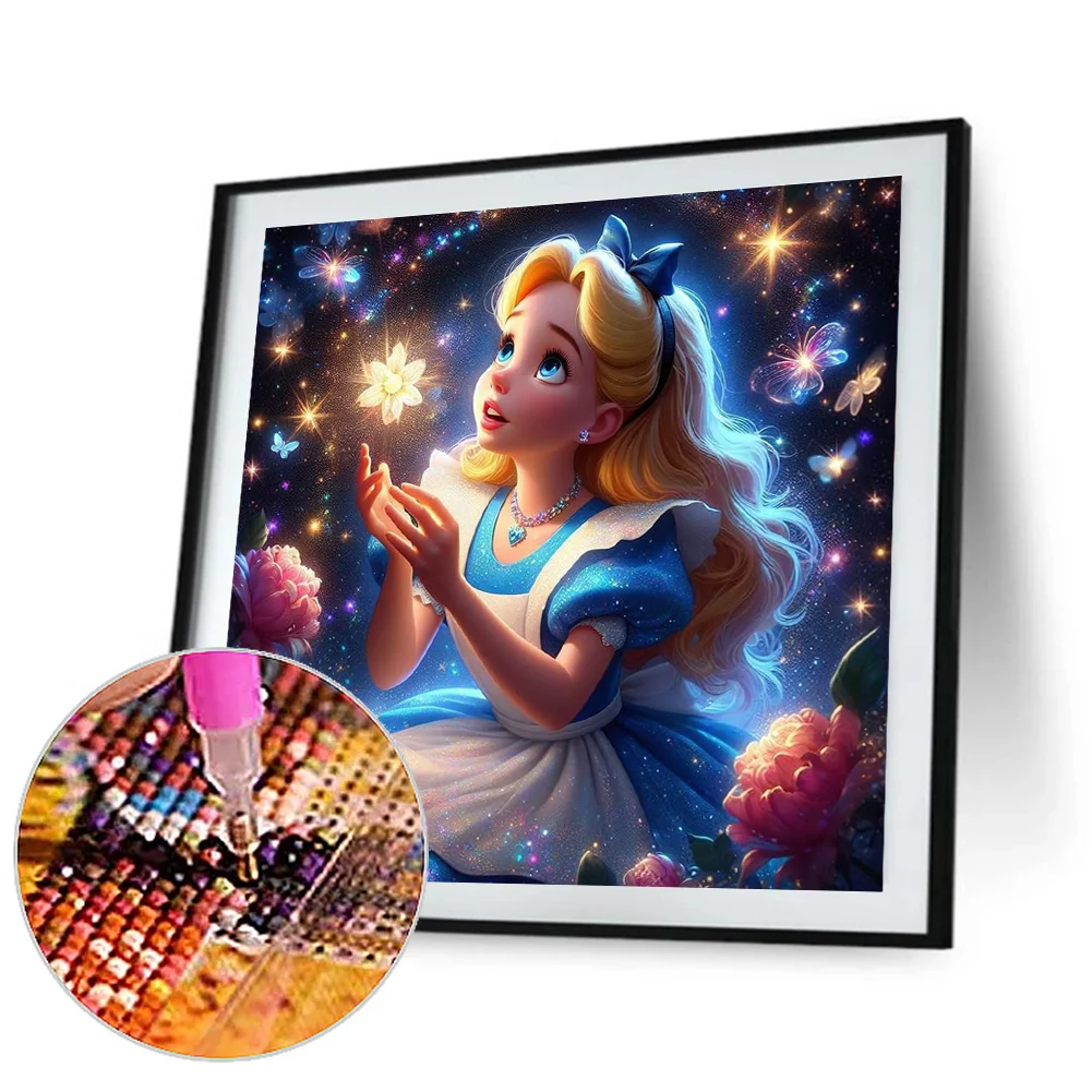 Diamond Painting - Full Round Drill - Alice(Canvas|50*50cm)
