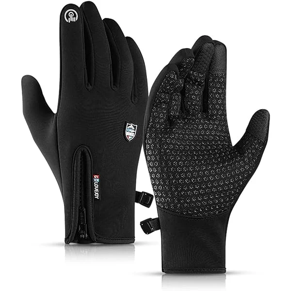 CURELIX Winter Gloves Men Women Touch Screen Warm Thermal Gloves, Cold Weather Gloves for Running Cycling Hiking Driving