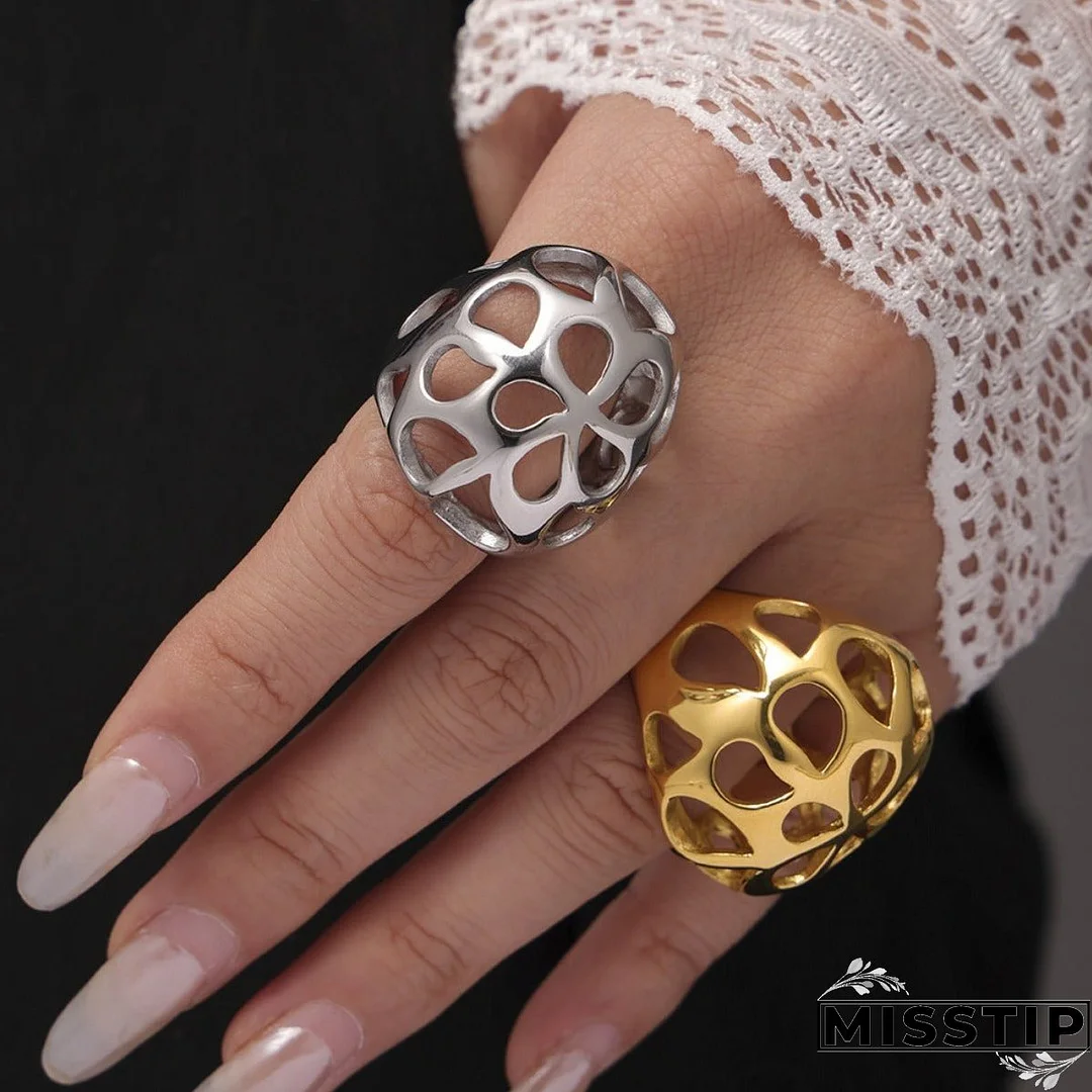 Stainless Steel Cutout Ring