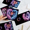 Ensemble de cartes de v&oelig;ux 12PCS couples DIY avec des enveloppes pour adultes