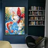 Cat Fish-11CT Stamped Cross Stitch 50*70cm/19.69*27.56in (Big Size) tapestrymarket