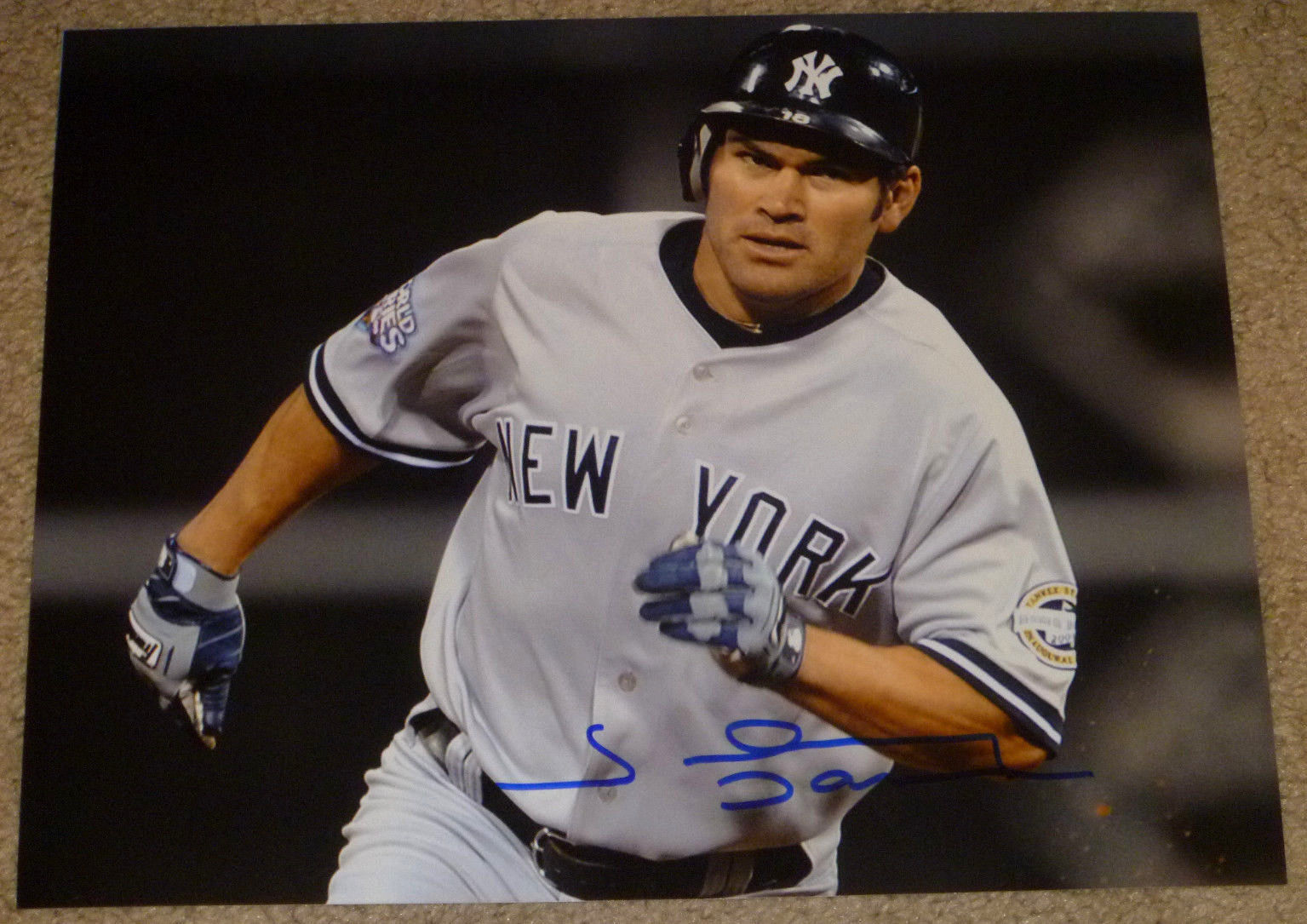 Johnny Damon Authentic Signed 8x10 Baseball Photo Poster painting Autographed, New York Yankees