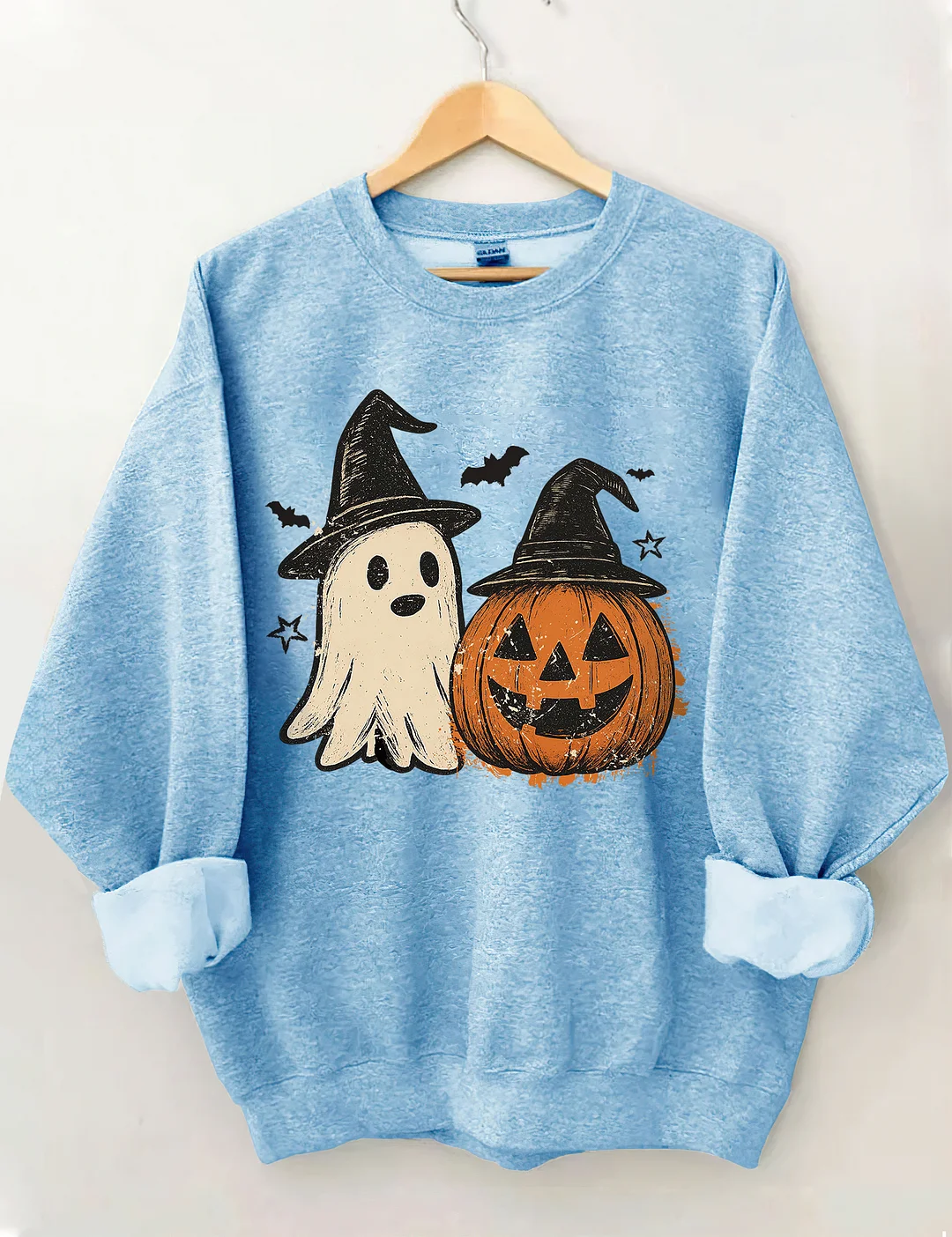 Preppy Floral Pumpkin Sweatshirt