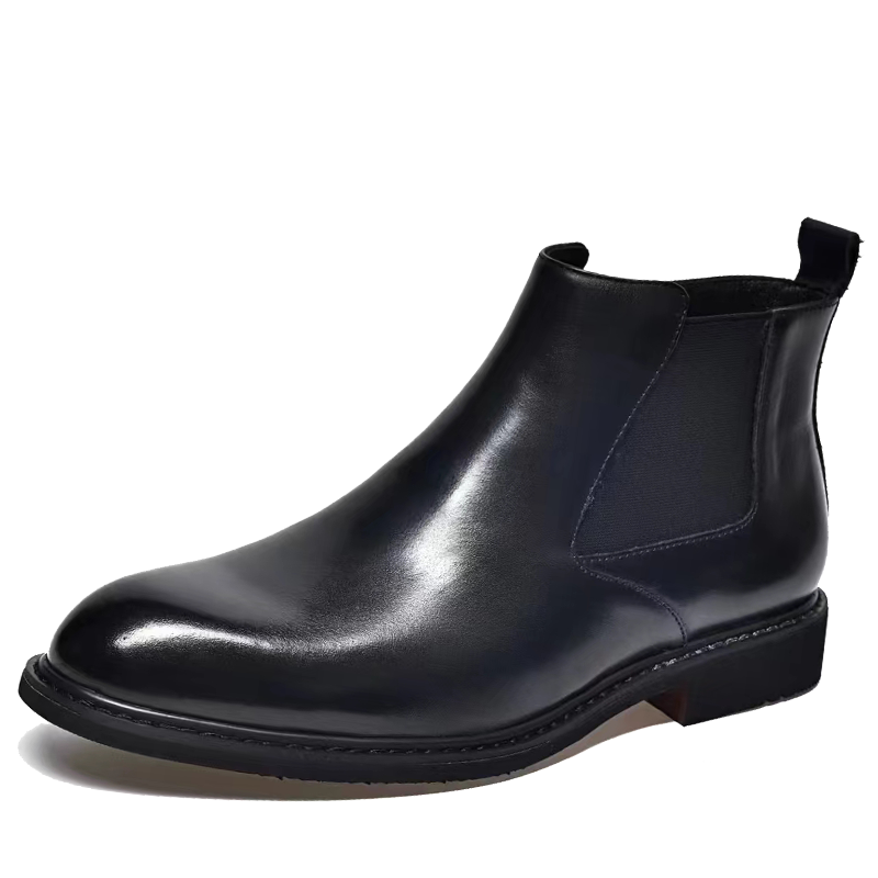 Chelsea Cowhide Men's High Top Boots DANRRIO.COM DANRRIO